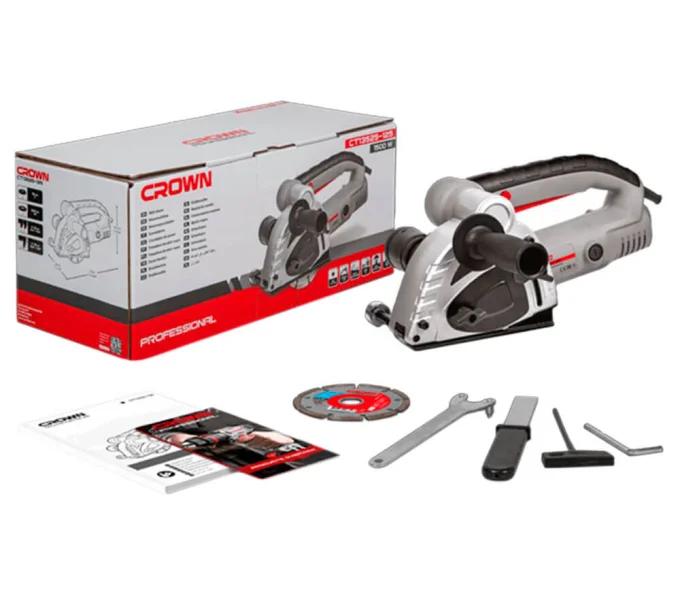 Mașină de tăiat canale CROWN CT13525-125 1500w-2