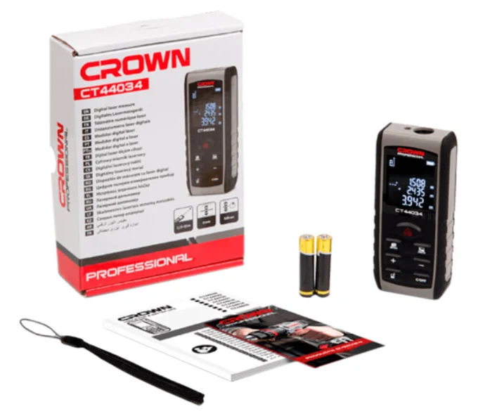 Дальномер CROWN CT44034 80m-2