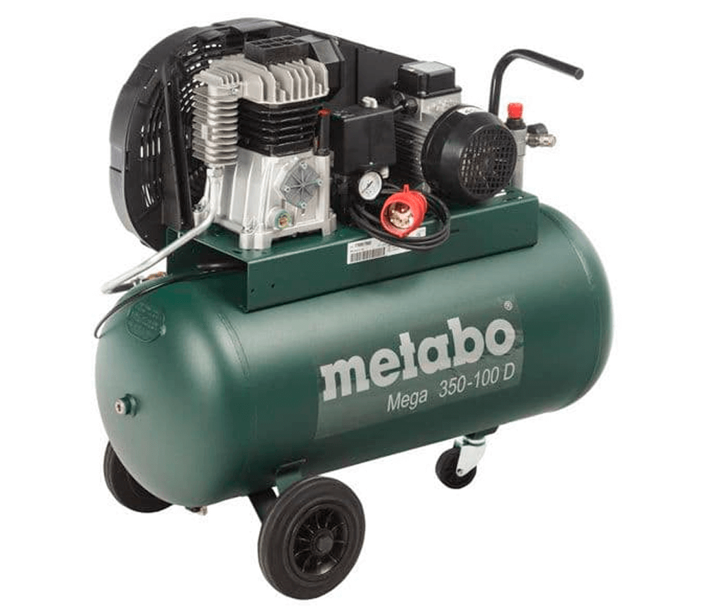 Compresor METABO MEGA 350-100 D 320l/min 90L photo 1