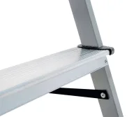 Стремянка стальная с алюминиевыми ступенями LIDER-TECH 1130108 1.69m 150kg-6