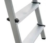 Scară cu suport metal LIDER-TECH 1130110 2.17m 150kg-4