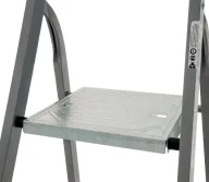 Стремянка стальная с алюминиевыми ступенями LIDER-TECH 1130108 1.69m 150kg-4