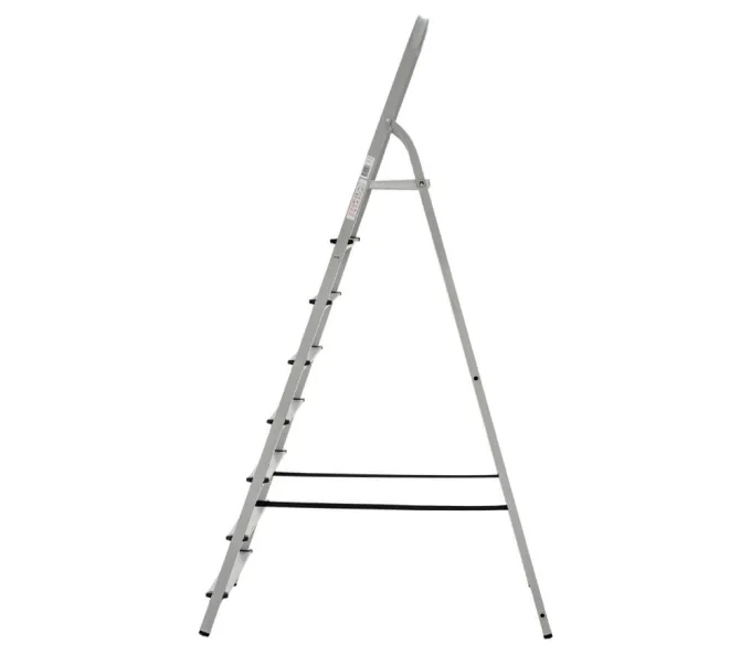 Стремянка стальная с алюминиевыми ступенями LIDER-TECH 1130108 1.69m 150kg-3