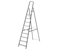 Scară cu suport metal LIDER-TECH 1130110 2.17m 150kg-1