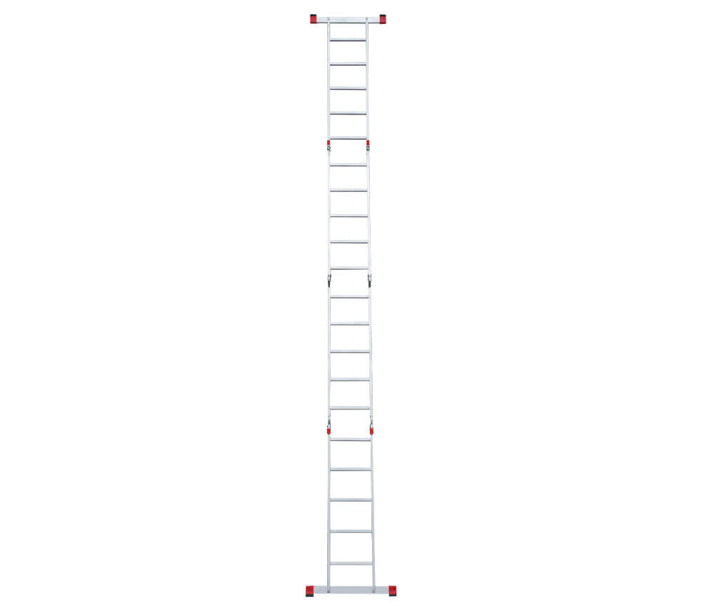 Профессиональная алюминиевая лестница-трансформер NOVAYA VYSOTA 3320405 5.54m 150kg photo 12