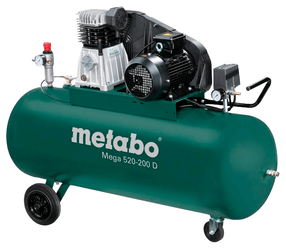 Compresor METABO MEGA 520-200 D 490l/min 200L photo
