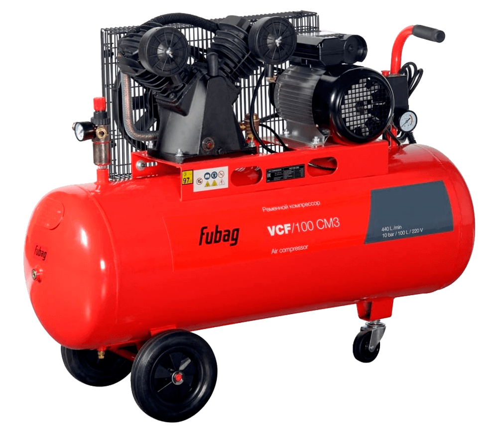 Compresor FUBAG VCF/100СM3 440l/min 100L photo