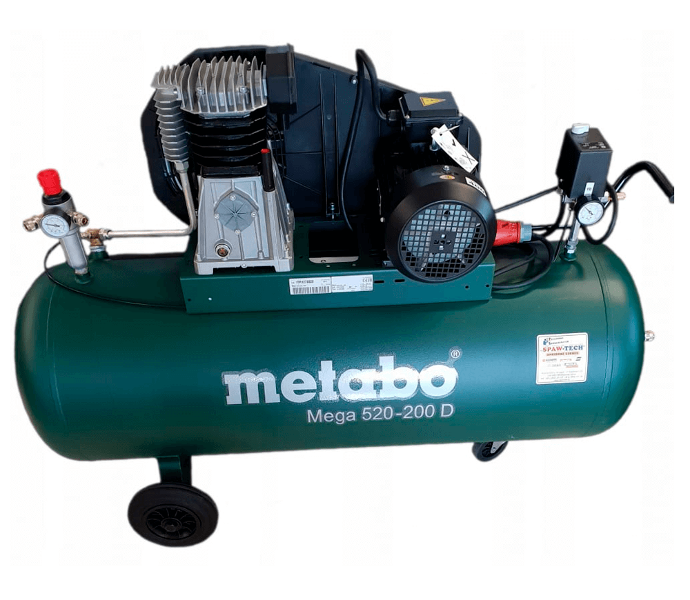 Compresor METABO MEGA 520-200 D 490l/min 200L photo 0