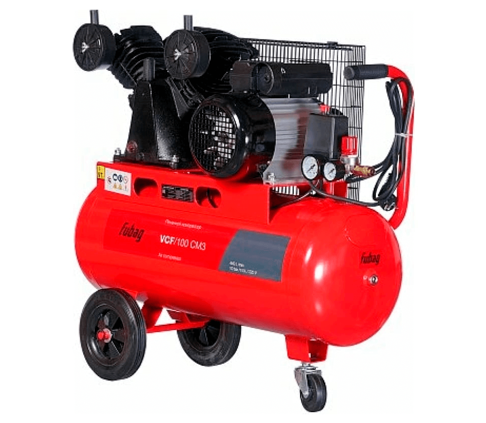 Compresor FUBAG VCF/100СM3 440l/min 100L photo 1