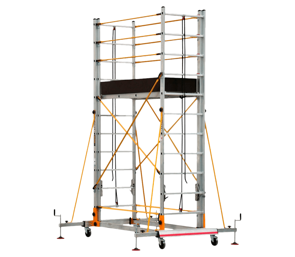 Turn mobil pentru lucrări de construcţie şi montaj CAGSAN S006 XL 6.52m aluminiu photo