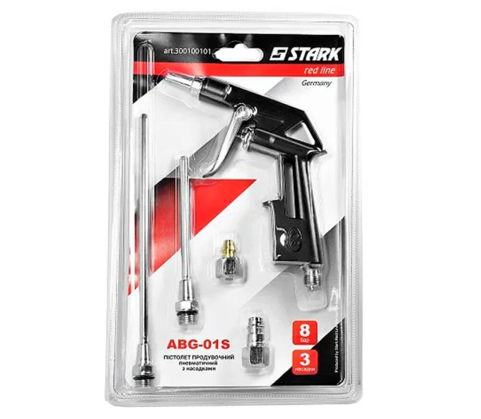 Продувочный пистолет STARK ABG-01S 100-180мм 10бар-6