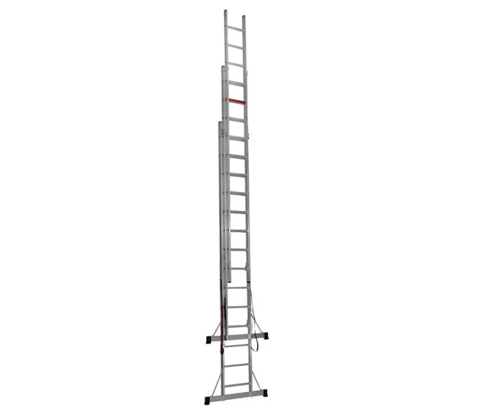 Лестница трехсекционная CAGSAN TS205 8.6m 150kg-2