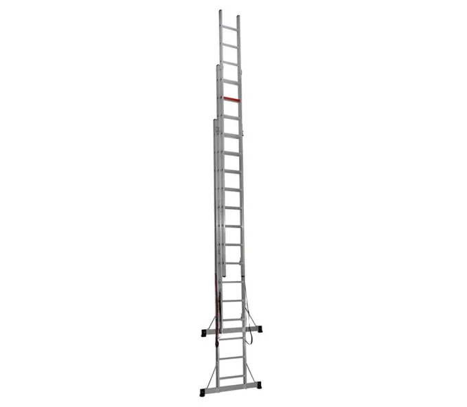Лестница трехсекционная CAGSAN TS205 8.6m 150kg-5