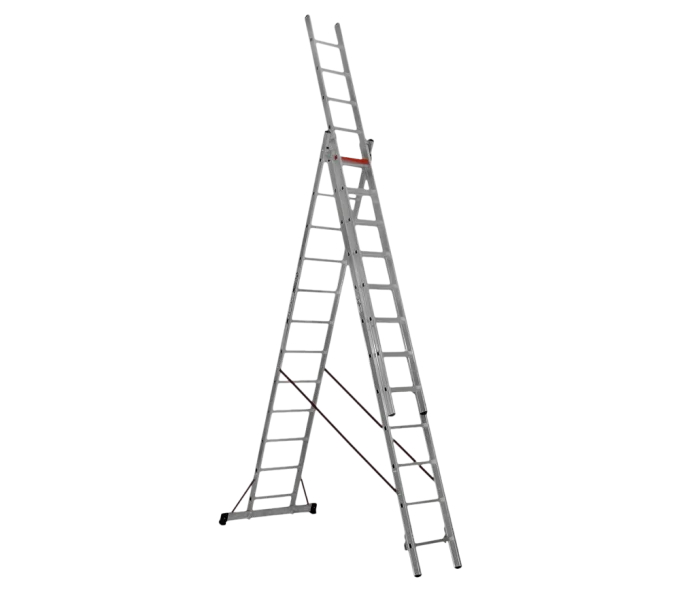 Лестница трехсекционная CAGSAN TS205 8.6m 150kg-1