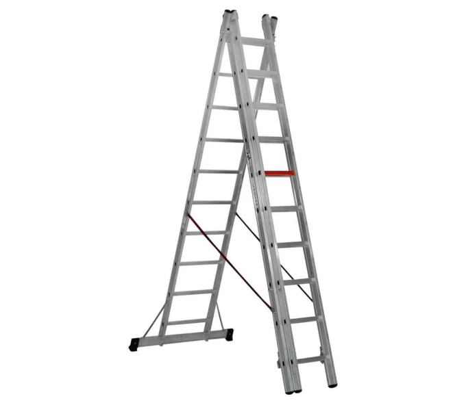 Лестница трехсекционная CAGSAN TS190 7m 150kg-4