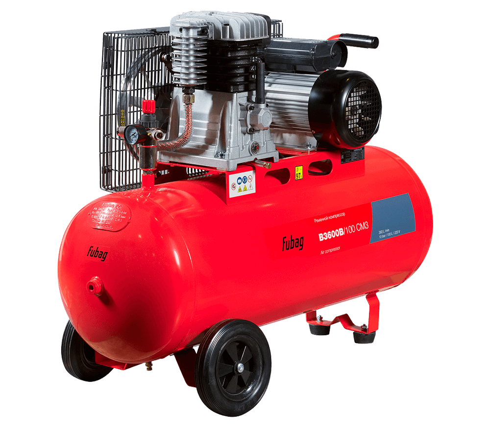 Compresor FUBAG 61431372 360l/min 100L photo