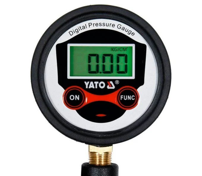 Pistol de umflat anvelope cu manometru digital  YATO YT23702 8bar 440mm-2