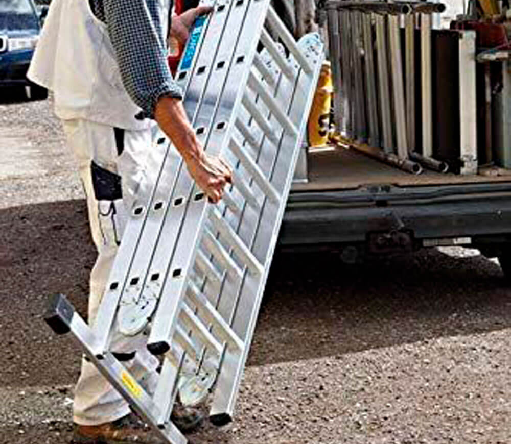 Лестница-трансформер алюминиевая ZARGES Z500 41689 5.85m 150kg photo 4