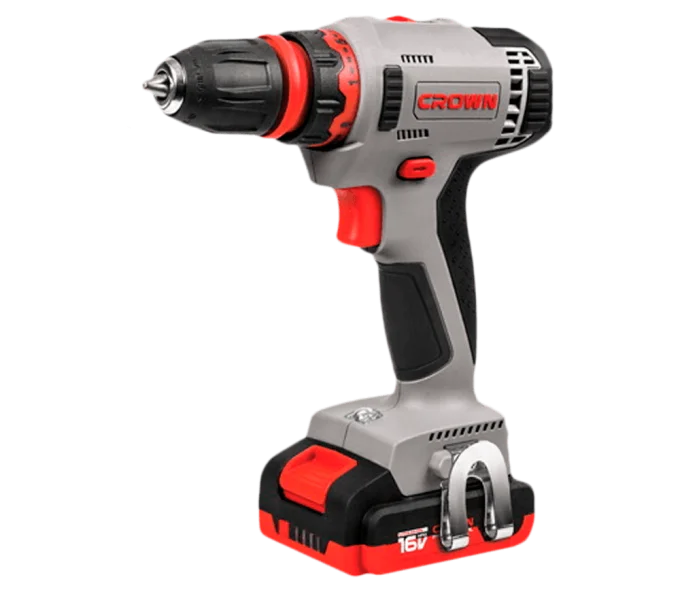 Шуруповерт аккумуляторный CROWN CT21082HQ-2 BMC 16В 2Ач-1