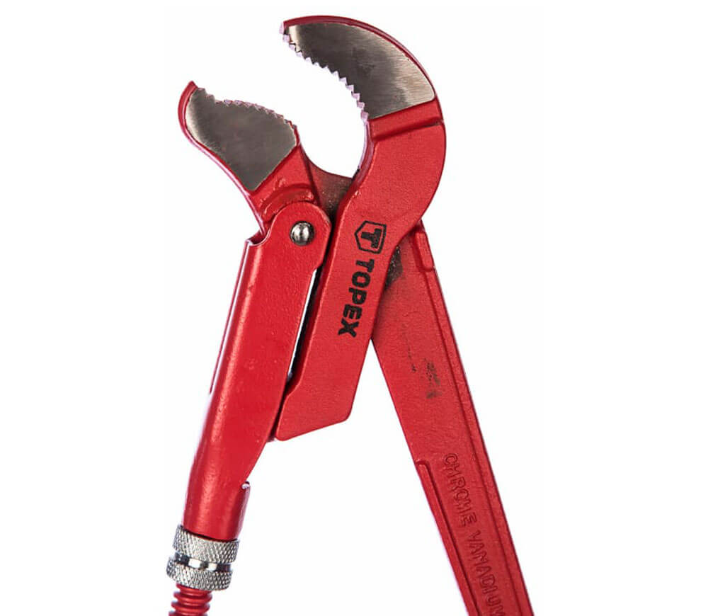 Cheie reglabilă pentru țevi TOPEX 34D701 0-40mm 330mm photo 1