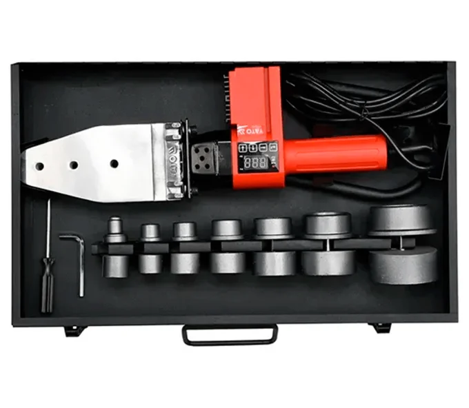Aparat de lipit tevi din polipropilena YATO YT82250 850w 20/25/32/40/50/63mm-2