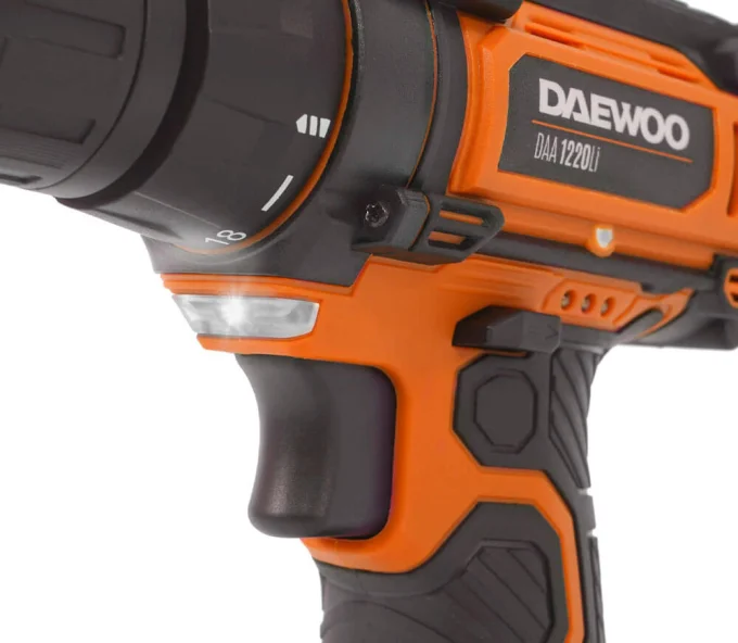 Шуруповерт аккумуляторный DAEWOO DAA 1220Li 12В 1.5Ач-9