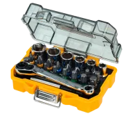 Set 24 duze tubulare și biți DEWALT DT71516 6-13mm-1