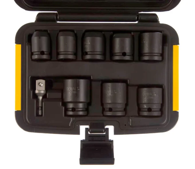 Набор 9 ударных головок DEWALT DT7507 10-27мм-2
