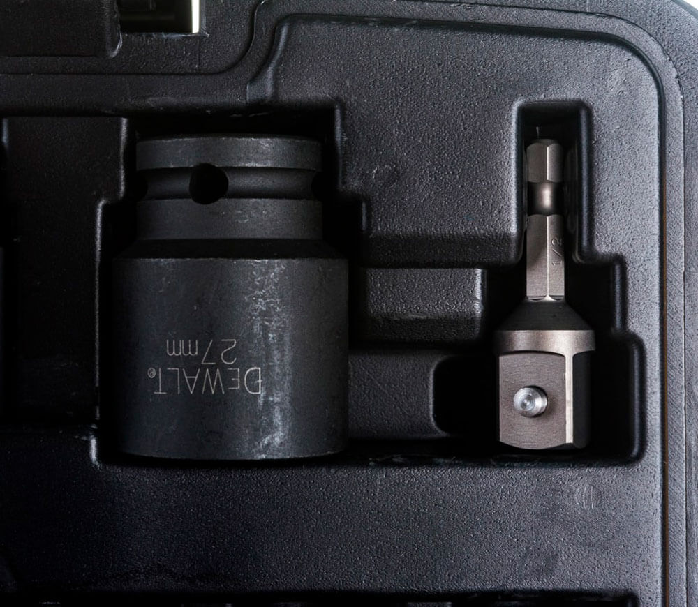 Набор 9 ударных головок DEWALT DT7507 10-27мм photo 3