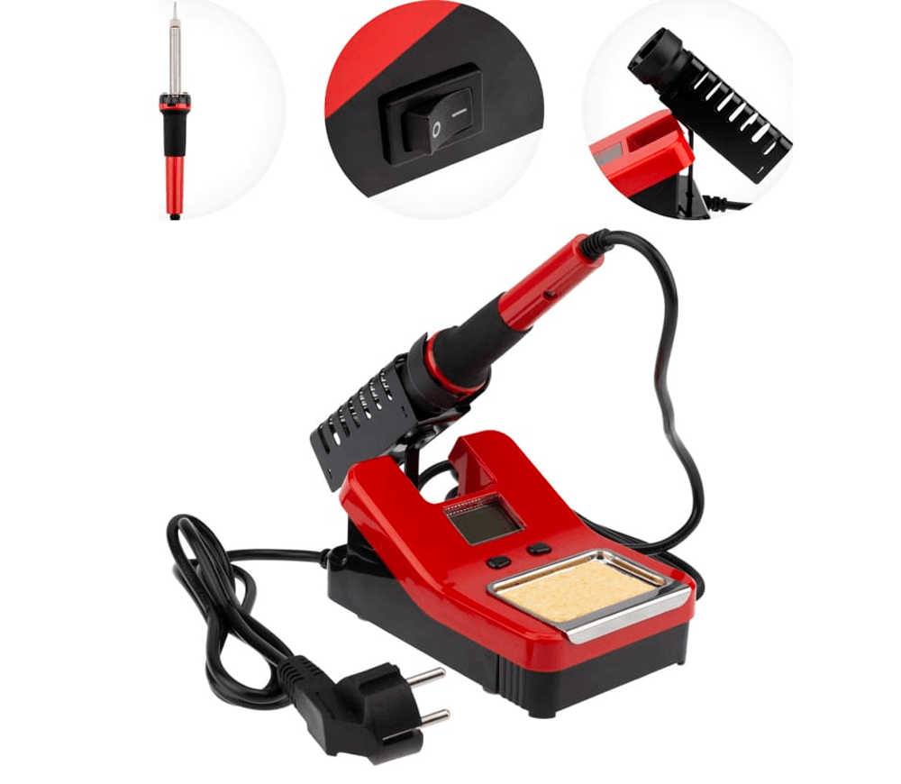 Stație de lipit digitală REXANT 120150 48w 420°C 230 V photo 0