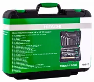 Набор комбинированных ключей, торцевые головки и бит HITACHI 774012 101шт. 4-32мм 1/2-1/4"-4