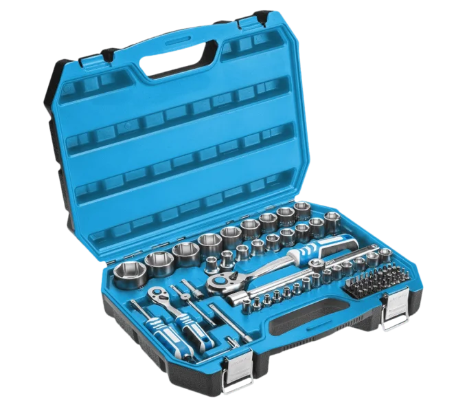Set 89 duze tubulare și biți HOEGERT HT1R424 4-30mm-1