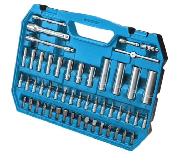 Set 144 duze tubulare și biți HOEGERT HT1R440 4-36mm-2