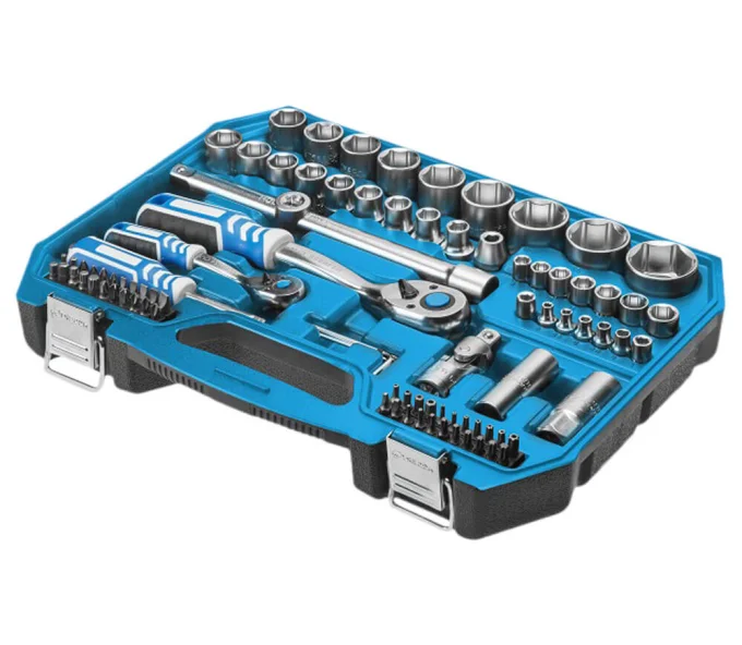 Set 144 duze tubulare și biți HOEGERT HT1R440 4-36mm-3