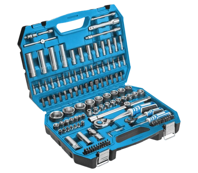 Set 144 duze tubulare și biți HOEGERT HT1R440 4-36mm-1