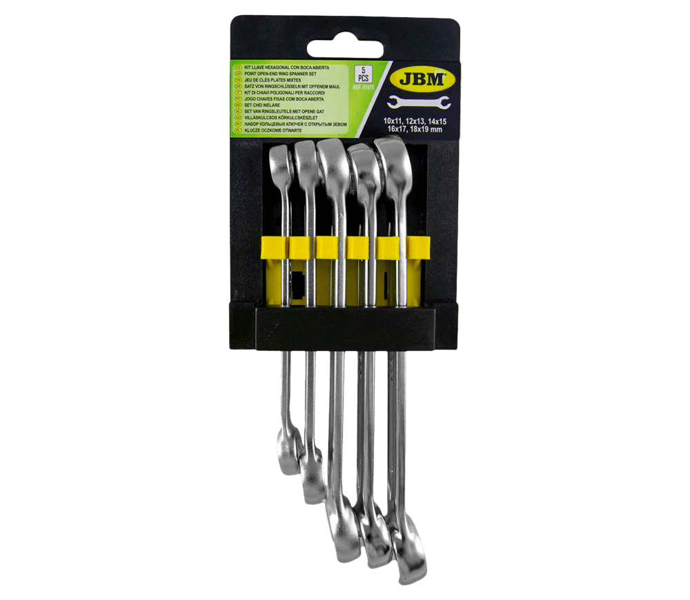 Set 5 chei inelare bilaterale JBM 51879 10x19mm photo