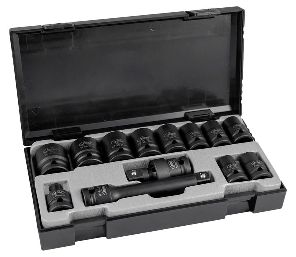 Set 13 duze tubulare de impact JBM 52341 10-24mm photo 0