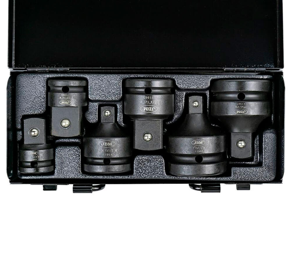 Set 6 adaptoare duze tubulare de impact JBM 52544 photo 1