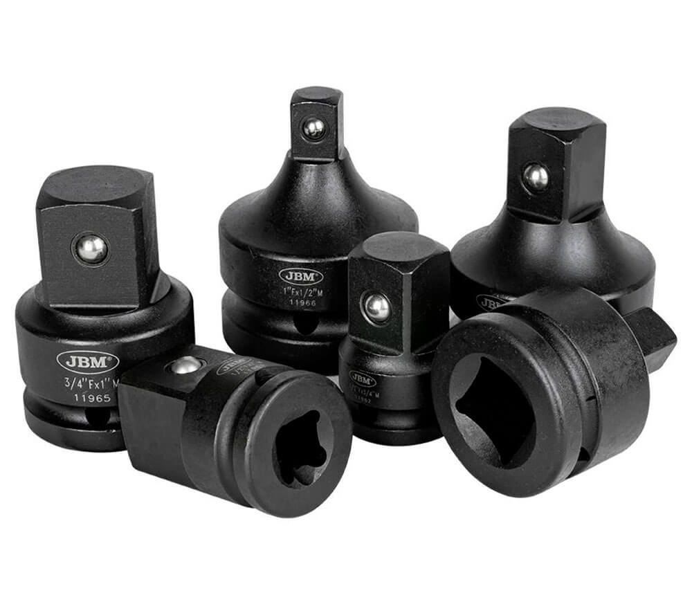 Set 6 adaptoare duze tubulare de impact JBM 52544 photo 2