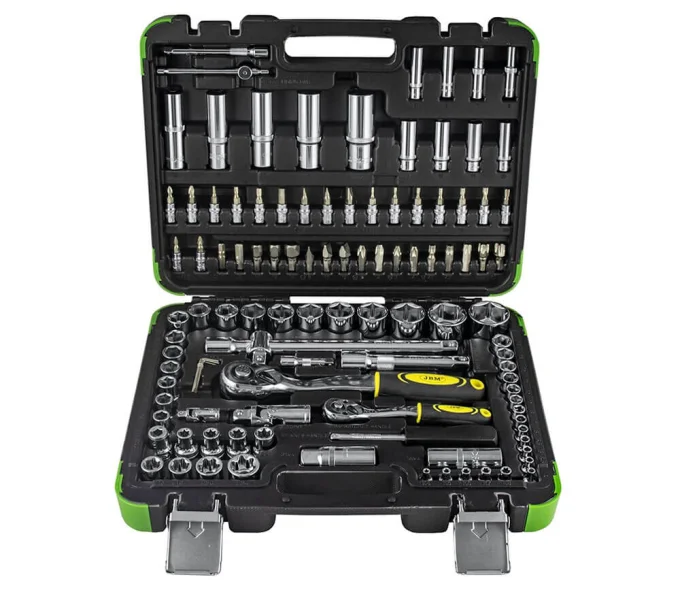 Set 108 duze tubulare și biți JBM 52978 10-32mm-4