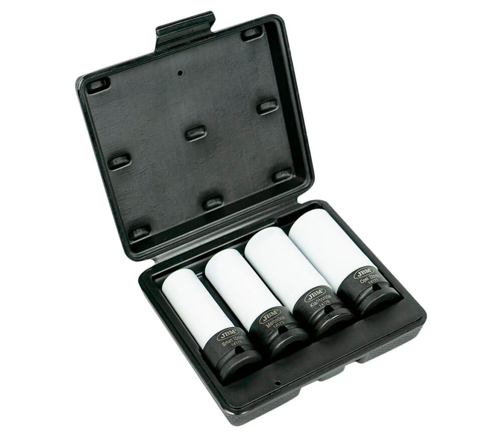 Set 4 duze tubulare de impact JBM 53587 15-22mm photo 0