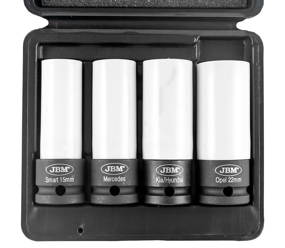 Set 4 duze tubulare de impact JBM 53587 15-22mm photo 1
