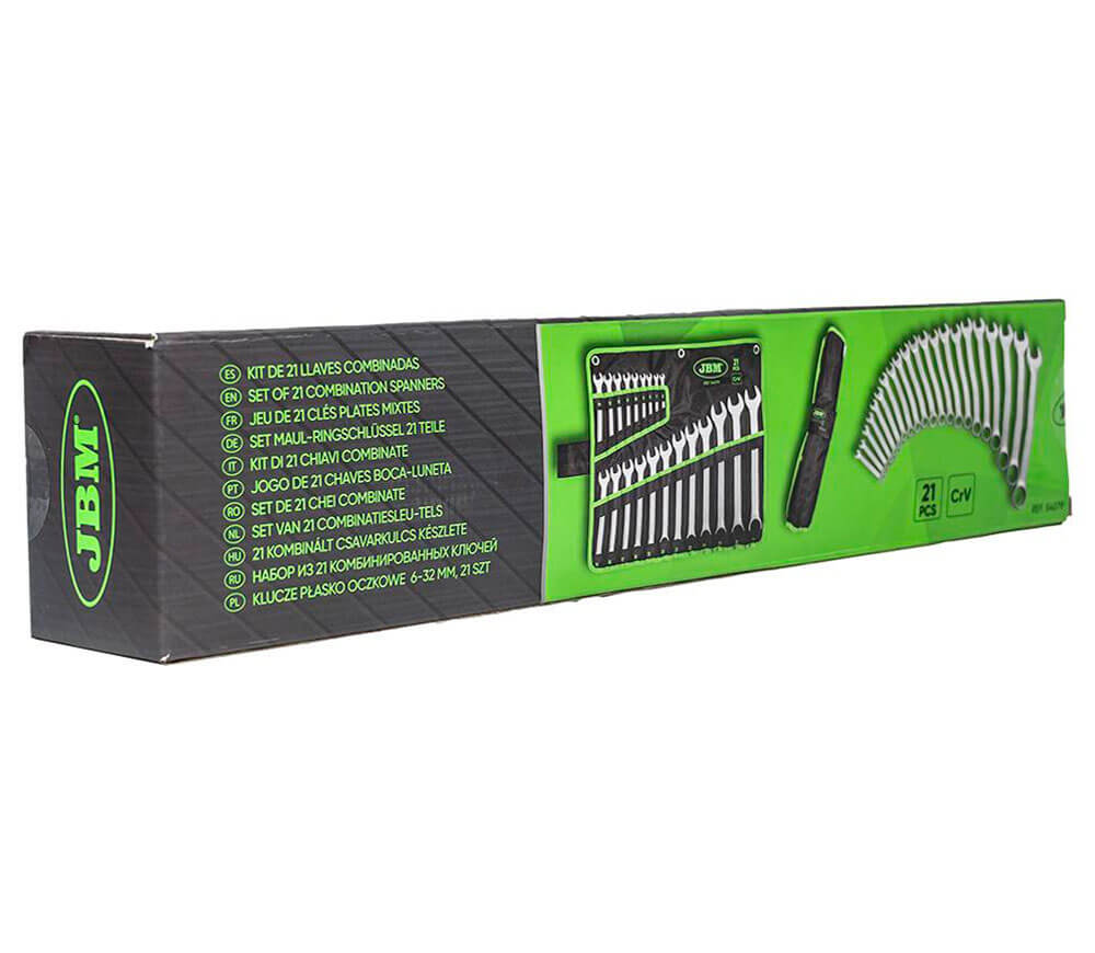 Set 21 chei combinate JBM 54079 6x32mm photo 3