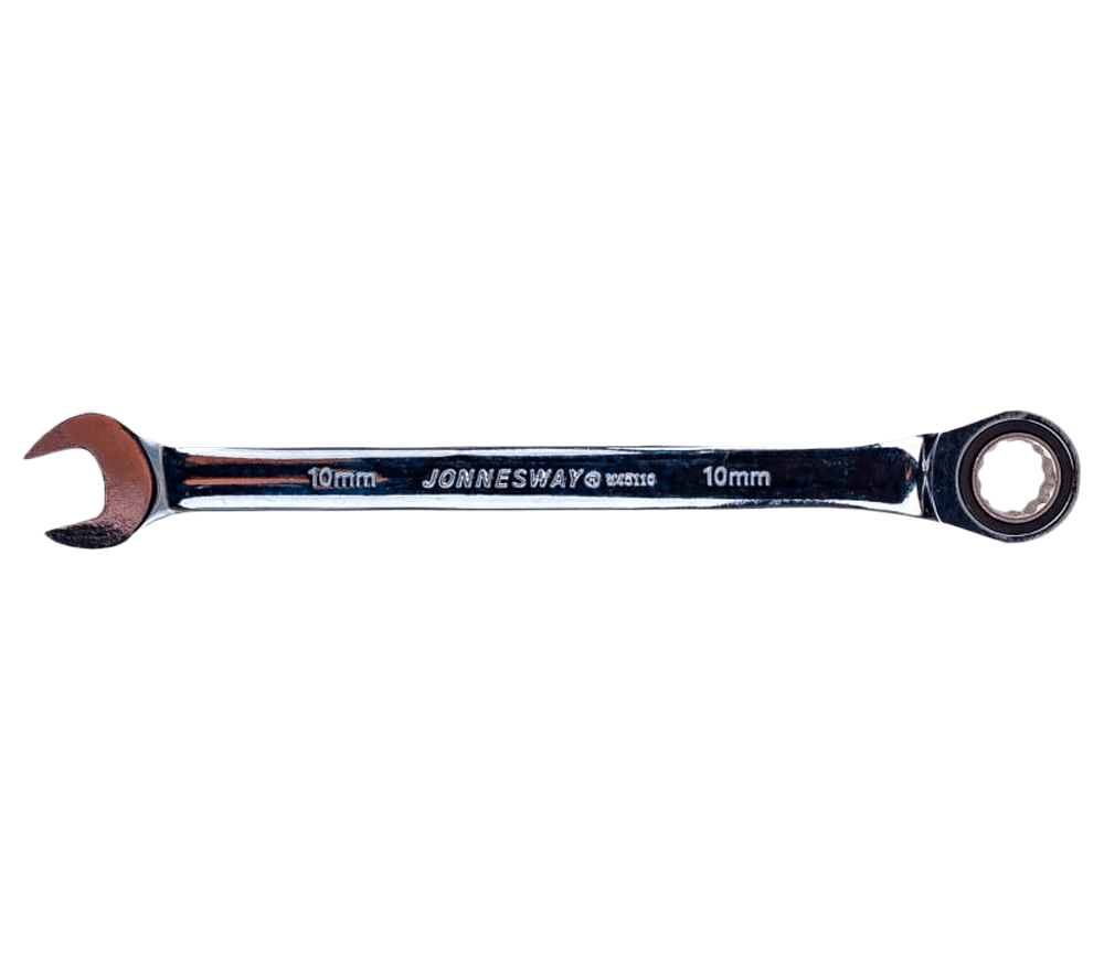 Комбинированный трещоточный ключ JONNESWAY W45110 10мм photo