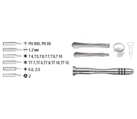Набор прецизионных отверток 17 шт. KWB K119490-8
