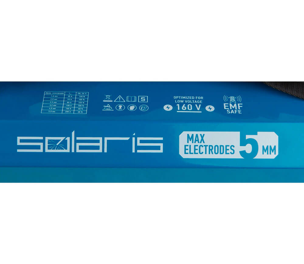 Сварочный аппарат Solaris MMA-250D 200A photo 3