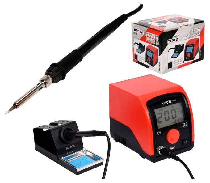 Паяльная станция с контролем температуры YATO YT82456 75вт 480°C 220 - 240 В-1