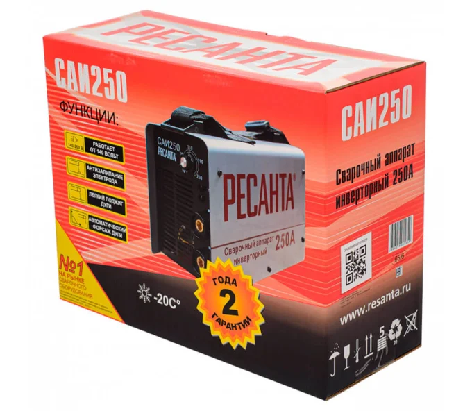 Сварочный аппарат RESANTA САИ-250 250A-8
