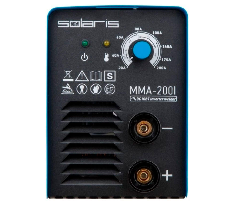 Сварочный аппарат Solaris MMA-200I 200A photo 2