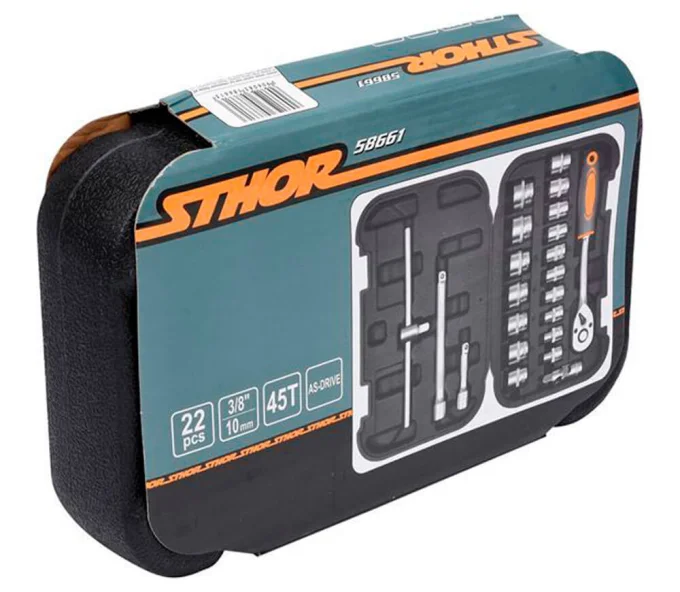 Набор 22 головки торцевые STHOR STH58661 6-22мм-5